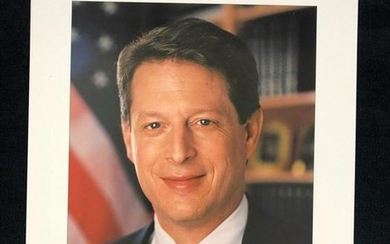 Autographed photo of Al Gore, Vice President