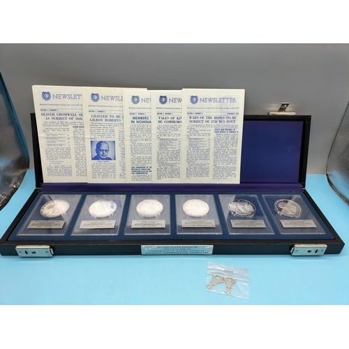B.C.S. Box Set of 6 Fine Silver .999 Proofs Issue 25th-30th ...