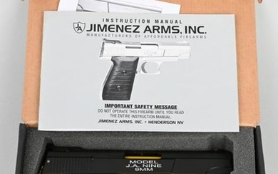 BOXED JIMENEZ ARMS MODEL J A NINE PISTOL