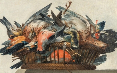 Basket of game birds