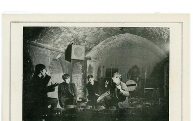 Beatles 1963 Cavern Club Promo Card