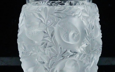 Bibi Hilton's Lalique Crystal Bagatelle Vase