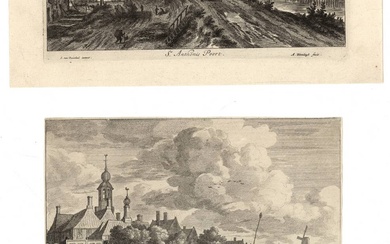 Blooteling, Abraham (1640-1690). "Amstel-Gesichies". Complete series of 6 etchings after...