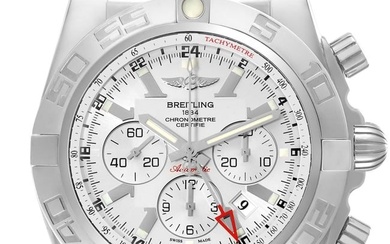 Breitling Chronomat GMT Steel Silver