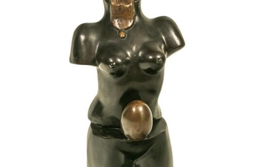 Bronze Abstract Nude Sculpture after Salvador Dali