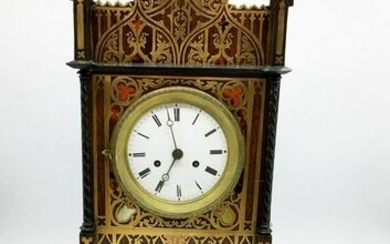 Bronze Gothic Clock