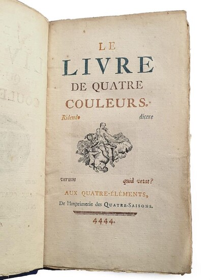 [CARRACIOLI (Louis-Antoine de)]. Le Livre...