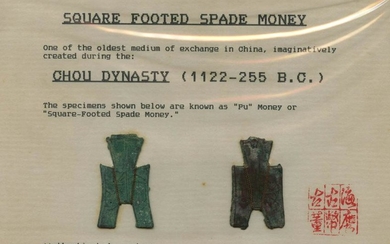 CHINA Cho Dynasty Spade money (1122-255 BC) Pu Fine