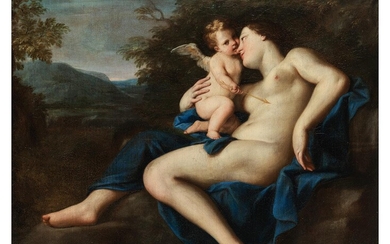 Carlo Cignani, 1628 Bologna – 1719, zug., Venus und Cupido
