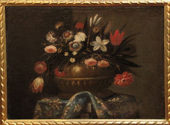 Cerchia di Antonio Gianlisi (1677 - 1727) - Composizione di fiori