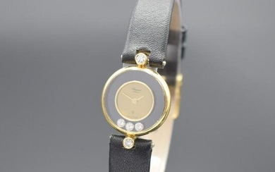 Chopard Happy Diamonds 18k gold diamond set wristwatch