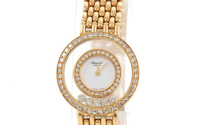 Chopard Happy Diamonds Gold Watch