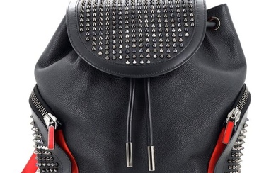 Christian Louboutin Explorafunk Backpack Spiked Leather