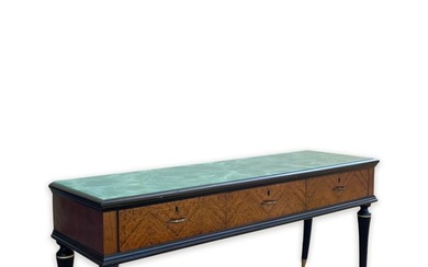 Console table - Glass, Wood