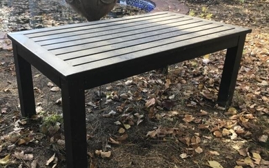 Contemporary Garden or Outdoor Metal Coffee Table