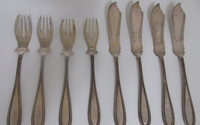 Cutlery set - .800 silver - Germany - Early 20th century