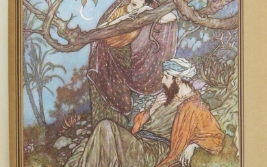 DULAC (Edmond) & KHAYYAM (Omar). RUBÁIYÁT. Rendered into English Verse by Edward Fitzgerald. With illustrations...