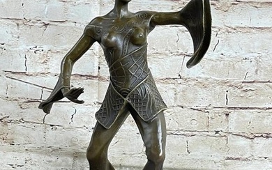 Dancing Jester Bronze Sculpture - 15" x 11"
