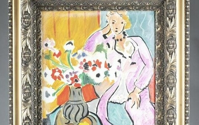 Dean Larson, After Matisse, O/C.