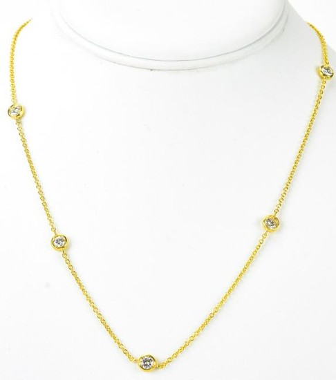 Diamonds by The Yard Style 14kt & Diamond Necklace