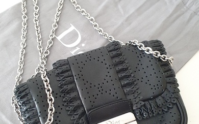 Dior Mini New Lock black shoulder bag
