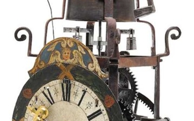 ONE-HANDED TOWER CLOCK / HOUSE CLOCK