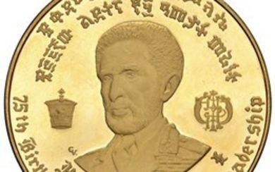 ETIOPIA. HAILE SELASSIE (1930-1974). 50 DOLLARI 1966 Au gr....