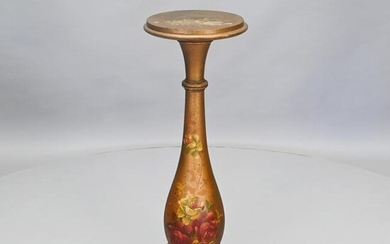Early 20th Century Paint-Decorated Pedestal