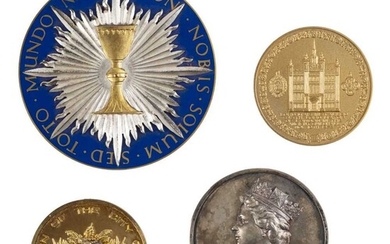 Elizabeth II. 1977 Jubilee silver commemorative medal