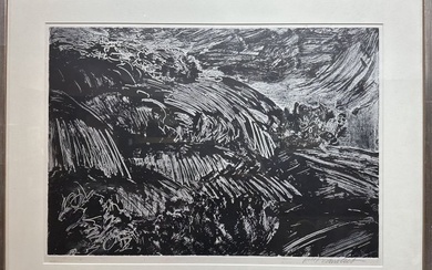 Etching by Claire Van Vliet, Horbylunde, c1990