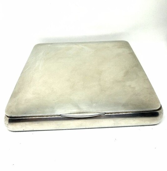 Fabulous Silver Box - Modern Design - .925 silver - Italy - Second half 20th century