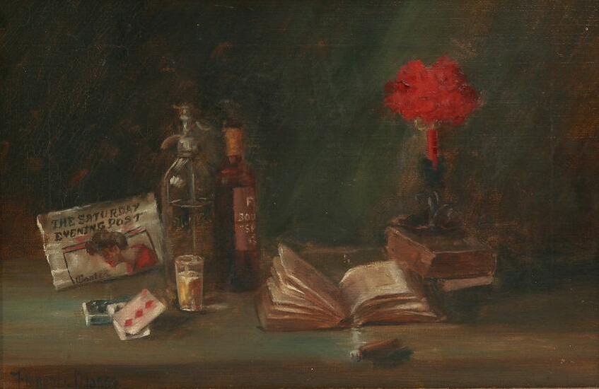 Florence Markey, Still life with flowers