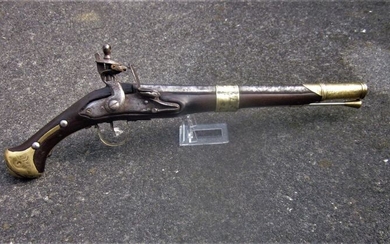 France - 1780 - Ruiter pistool - Flintlock - Pistol - 16mm