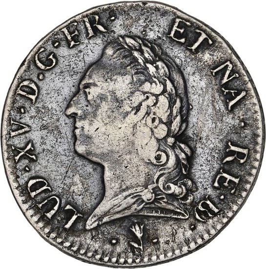France - Louis XV - Ecu 1772 (Pau) - Silver