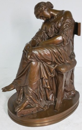 Penelope Cavelier Barbedienne Bronze Neoclassical
