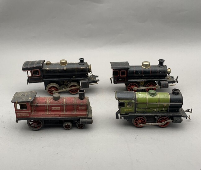 GBN-HORNBY-CR. Quatre locomotives dont deux... - Lot 45 - Lynda Trouvé