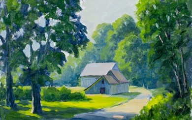 George Holloway (NJ,20C) oil painting