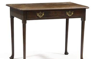 George II Mahogany One Drawer Writing Table