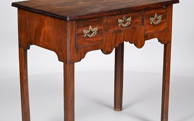 George III Mahogany Dressing Table