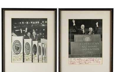 Gerald Ford (2) Signed Photographs
