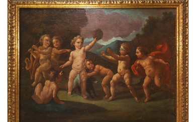 Gioco di putti, Painter of the fine 18° secolo