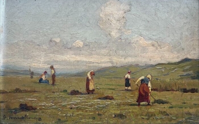 Giuseppe Buscaglione (1868-1928) - Lavoro nei campi