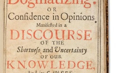 Glanvill, Joseph (1636-1680) The Vanity of Dogmatizing