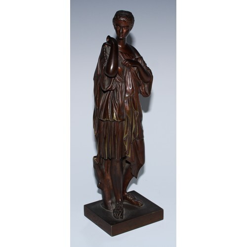 Grand Tour School (19th century), a brown patinated bronze, ...