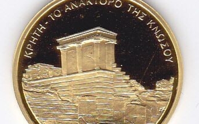 Greece - 100 euro 2004 Akademie Olympische Spelen met certificaat van echtheid - Gold