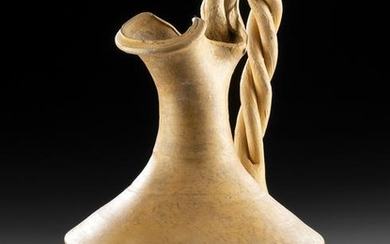 Greek Canosan Ceramic Trefoil Oinochoe