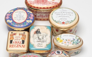Halcyon Days and Other Commemorative English Enamel Boxes