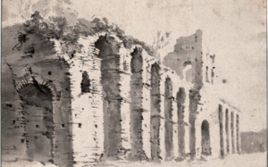 Harms, Johann Oswald – Ruinen römischer Bäder