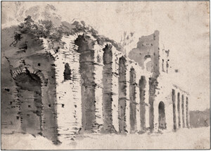 Harms, Johann Oswald – Ruinen römischer Bäder