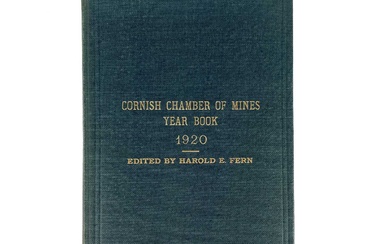 Harold E. Fern Cornish Chamber of Mines Year Book, 1920